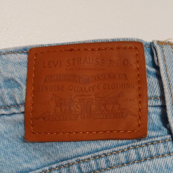 Levi’s Womens’ Jeans, Light Blue Wash, 70’s High Slim Straight, Sz. 30 - Picture 8 of 16